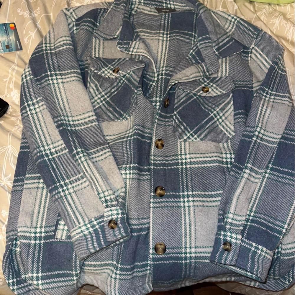 plaid shacket